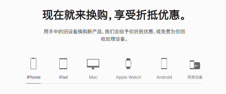 清城苹果手机维修分享iPhone以旧换新的去处 