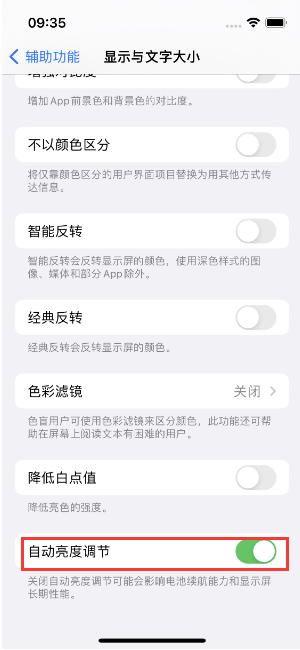 清城苹果15维修店分享iPhone 15 Pro系列屏幕亮度 