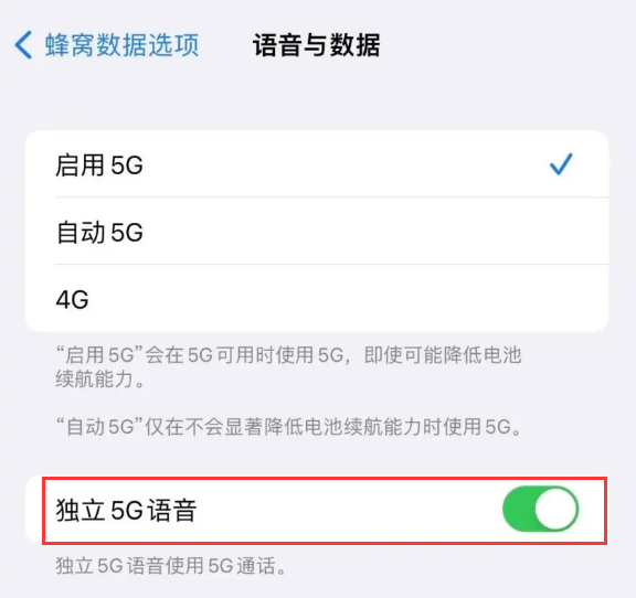 清城苹果14维修分享iPhone 14 Pro如何开启VoNR 