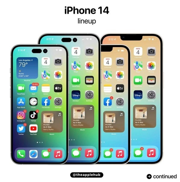 清城苹果14维修分享iPhone 14全家福 
