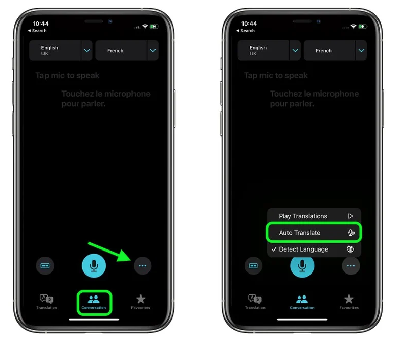 清城苹果手机维修分享iOS 15 “翻译” App 新改进 