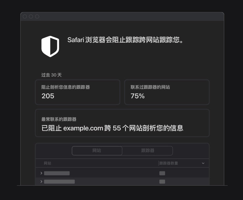 清城苹果手机维修分享如何在 Safari 浏览器中查看和打开隐私报告 
