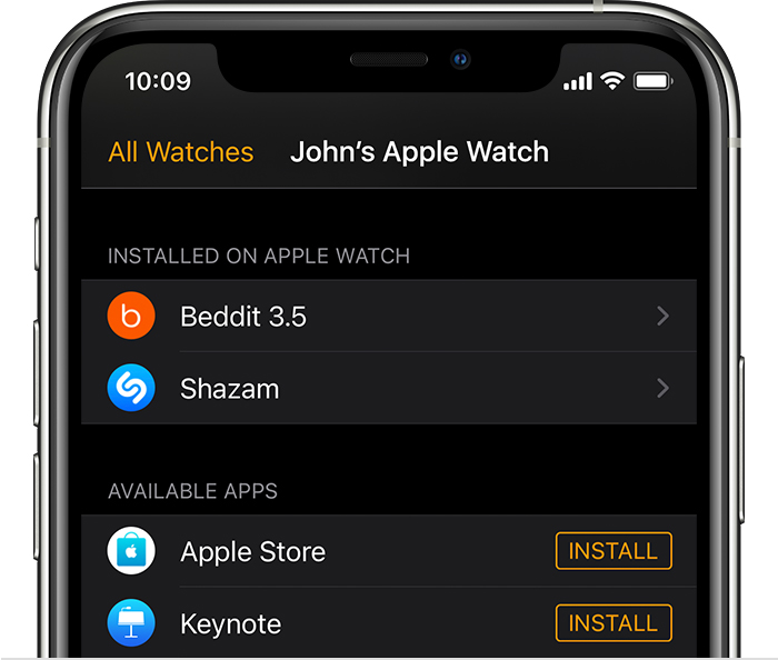 清城苹果手机维修分享如何在 Apple Watch 上下载应用 